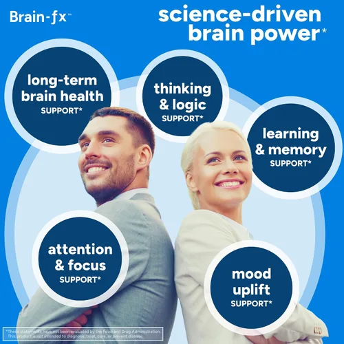 Miniatura 3 de Brain-fx Vitaminas de liberación prolongada para la salud cerebral, suplemento para la memoria y la concentración con nootrópicos, factor BDNF