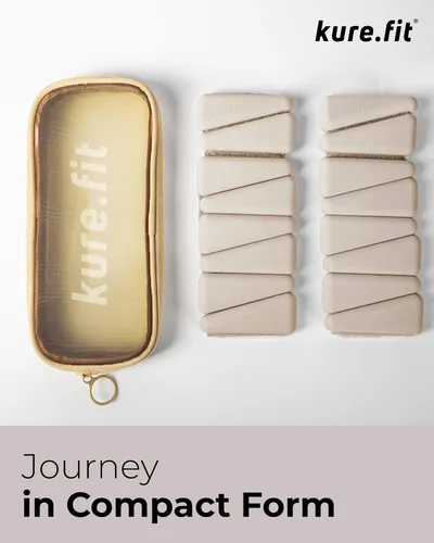 Miniatura 7 de Peso para Pilates Pesas ajustables para muñeca y tobillo para mujeres Brazaletes con peso 1 libra/ 2 libras cada una (Juego de 2)
