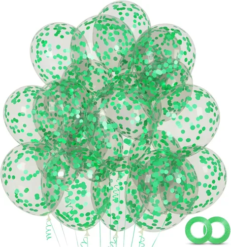 Miniatura 25 de ASIYUHY 100 globos de fiesta de colores surtidos de 12 pulgadas, globos arcoíris con cinta de 65 pies, globos coloridos de látex grueso, globos