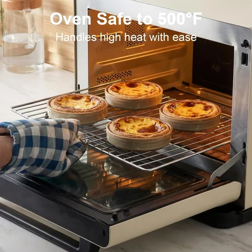 Miniatura 3 de ONEMORE Ramekins - Juego de 6 moldes aptos para horno, 4 onzas, cuencos de cerámica para souffle, natillas, salsa de inmersión, postre, microondas