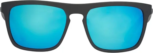 Miniatura 2 de HUK Gafas de sol, lentes polarizadas con marcos de rendimiento, gafas de sol para pesca, deportes y exteriores Espejo azul / negro mate