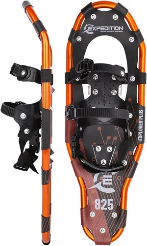 Miniatura 4 de Cascade Mountain Tech Lightweight Aluminum Frame Snowshoe Set
