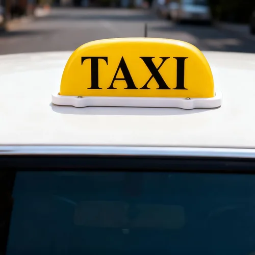 Miniatura 5 de Señal de taxi luces magnéticas para techo de automóvil, taxi, luces indicadoras para la parte superior del automóvil, 12 V, luz superior impermeable