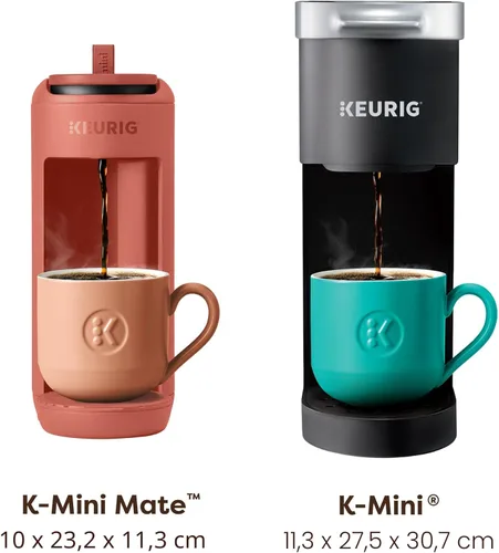 Miniatura 5 de Keurig K-Mini Mate Cafetera de Una Sola Porción – Ultracompacta de 4" de Ancho, Compatible con Taza de Viaje, Regalo Ideal para Fiestas para Piedras