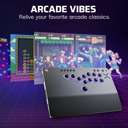 Miniatura 7 de Turtle Beach Victrix Pro KO Leverless All Button Fight Stick, Officially Licensed for Xbox Series X S, Xbox One, Windows 10/11 PC, Customizable