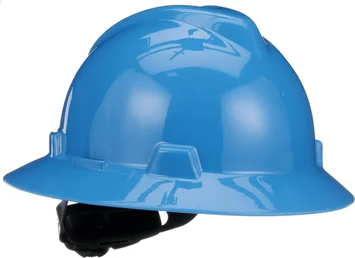 Miniatura 26 de MSA V-Gard Casco de Ala Completa con Suspensión - Carcasa de Polietileno, Protección Superior contra Impactos y Correas de Corona Autoajustables