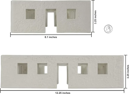 Miniatura 2 de BMC WW2 Bunker Walls - Accesorio de plástico para hombres del ejército Bronceado