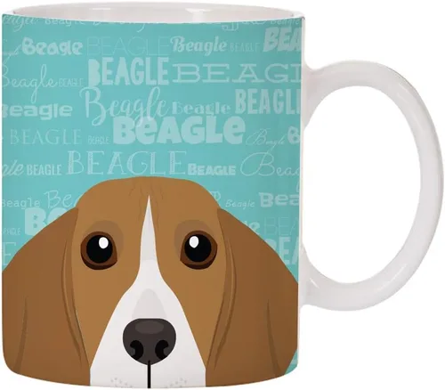 Miniatura 41 de Taza de café de cerámica con diseño de raza de perro de 11 oz (Border Collie)