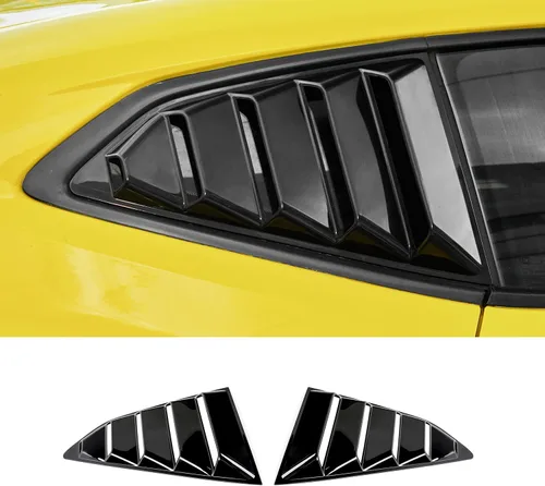 Miniatura 8 de RT-TCZ Persianas de fibra de carbono para ventana trasera de cuarto lateral, cubierta de parasol para ventilación de viento, deflector de aire
