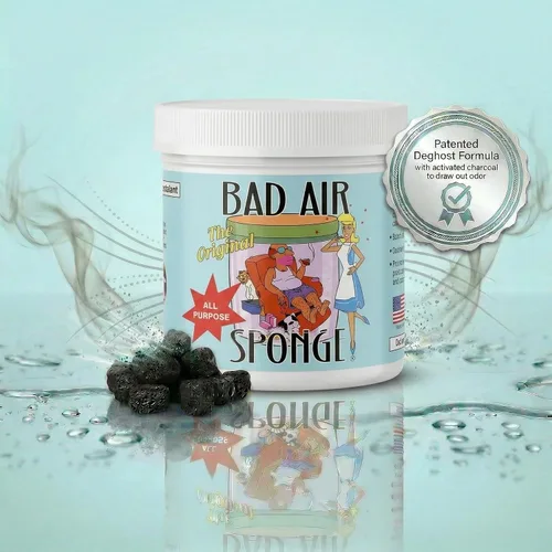 Miniatura 10 de Esponja Bad Air absorbente de olores, Blanco