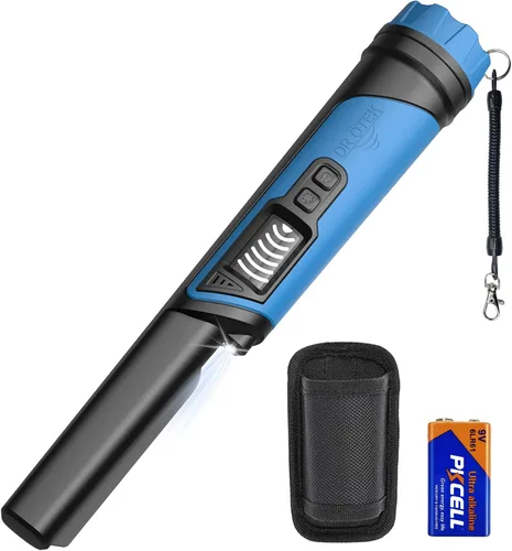 Miniatura 11 de DR.ÖTEK Detector de metales Pinpointer para adultos y niños, IP68 totalmente impermeable, detector de metales subacuático, puntero de mano