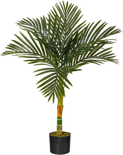 Miniatura 12 de Palmera de areca artificial de caña de oro Nearly Natural