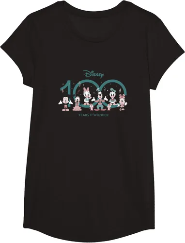 Miniatura 4 de Disney 100 Years of Wonder Mickey & Pals Muted Cute D100 Camiseta, Negro