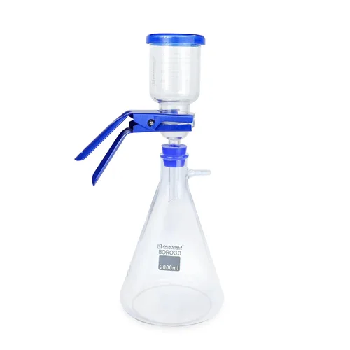 Miniatura 9 de Mecanismo de Laboratorio para Filtración al Vacío y Destilación, Kit de Filtro de Ensamblaje de Filtración al Vacío de Vidrio Borosilicato con Termo