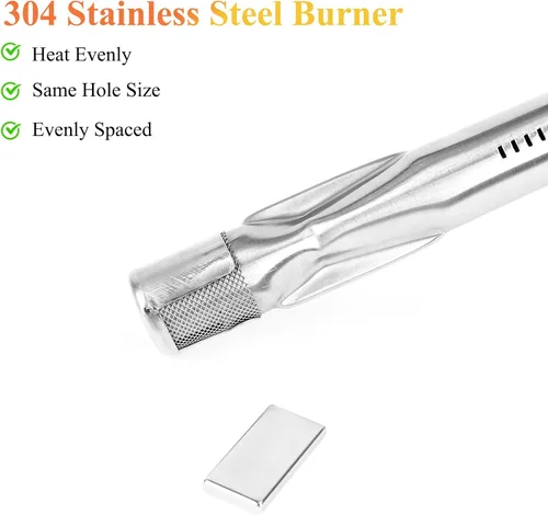 Miniatura 5 de GRISUN 69787 Quemador de parrilla para Weber Spirit 300, Spirit II Serie 300 - Spirit E310 E320 S310 S320 E330 S330 SP330 parrilla de gas