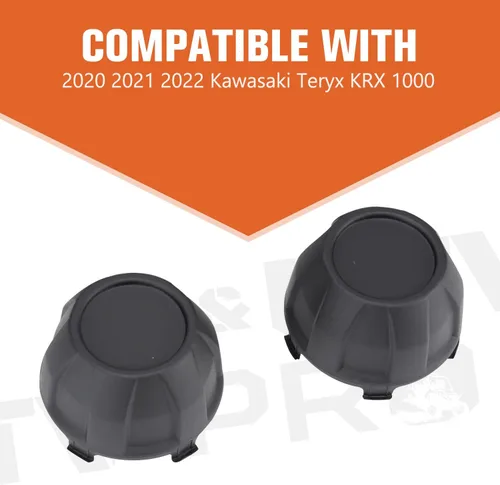 Miniatura 5 de A & UTV PRO Tapones de cubo de rueda para Kawasaki Teryx KRX 1000 2020 2021 2022 2023 2024 2025, accesorios para tapas de llanta de polvo, repuesto