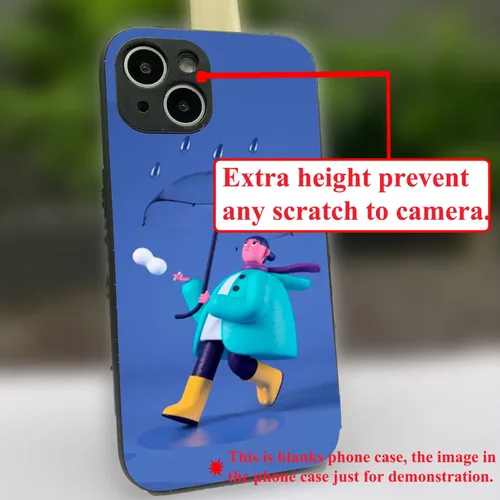 Miniatura 6 de JUSTRY 5 fundas blancas de sublimación para teléfono, fundas de goma TPU suave a granel compatibles con Apple iPhone 13, 6.1 pulgadas (2021), fácil