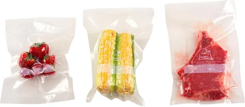 Miniatura 8 de 100 bolsas selladoras al vacío: tamaño de cuarto de galón (8 x 12 pulgadas) por OutOfAir funciona con FoodSaver y otras máquinas, 33% más gruesas