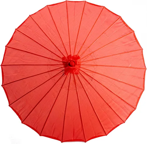 THY COLLECTIBLES Parasol chino japonés de 22 pulgadas para bodas, fotografías, disfraces, cosplay, decoración y otros eventos, color liso