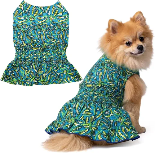 Miniatura 105 de Parisian Pet Chambray - Vestido para perro - Ligero sin mangas para perro, niña, talla XS Chambray en general