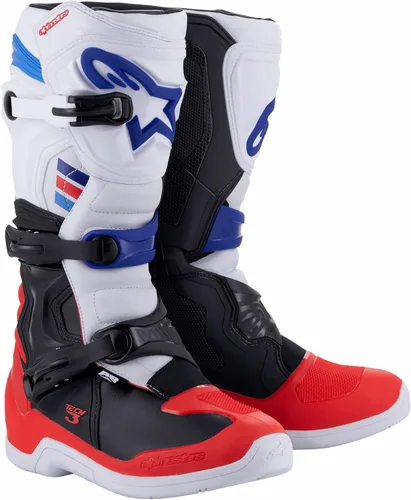 Miniatura 8 de Alpinestars Tech 3 - Botas de motocross para adulto, Negro