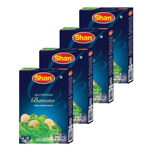 Miniatura 62 de Shan Polvo de crema de mango, 7.05 oz, postre esencial para cualquier ocasión, apto para vegetarianos, bolsa hermética en una caja (paquete de 3)