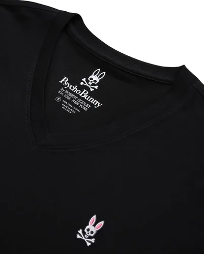 Miniatura 4 de Psycho Bunny Camiseta de manga corta con cuello en V para hombre