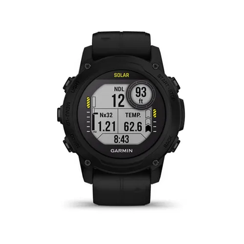 Miniatura 2 de Garmin Descent™ G1 Solar, Computadora de Buceo Resistente con Capacidades de Carga Solar, Múltiples Modos de Buceo, Seguimiento de Actividad, Negro