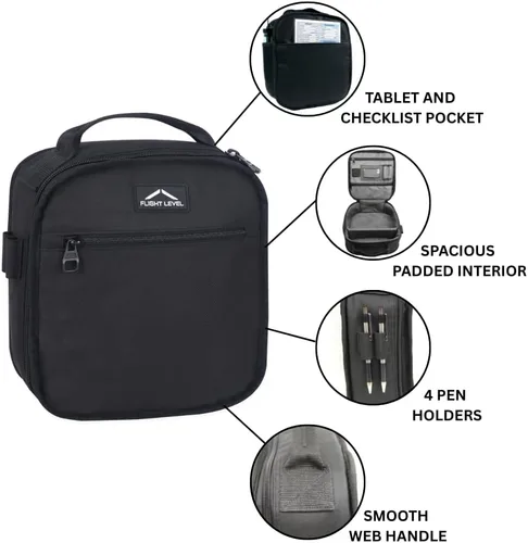 Miniatura 2 de Bolsa para Auriculares de Piloto Flight Level, Bolsa para Auriculares de Aviación