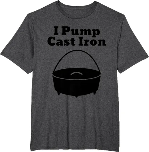 Miniatura 56 de I Pump - Camiseta de hierro fundido para cocinar al horno holandés