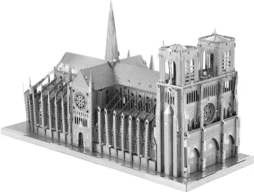 Miniatura 7 de Kit modelo 3D de metal de la catedral de Notre Dame de Iconx de Fascinations