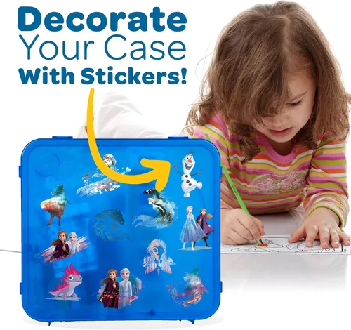 Miniatura 3 de Crayola Frozen 2 - Estuche para colorear arte, manualidades, regalo para niños, edades de 5, 6, 7, 8, el embalaje puede variar