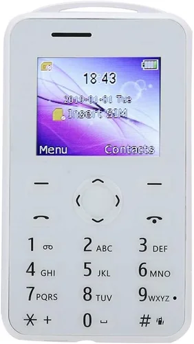 Teléfono móvil, A5 1.77 pulgadas pantalla 30 W píxeles, mini recto multi idiomas tarjeta niños teléfono celular, juguete regalo premio, para niños y