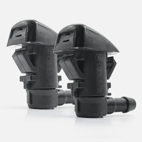 Miniatura 6 de Click&Fit Boquillas de lavaparabrisas compatibles con Chrysler 300 11-17, Jeep Grand Cherokee 11-21 Commander 06-10, Liberty 8-12, Dodge Caravan