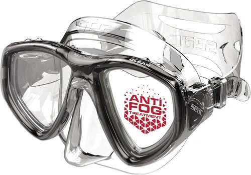 Miniatura 5 de SEAC Clear – Dual-Lens Silicone Diving Mask Antifog Low Volume Mask for Diving and Snorkeling