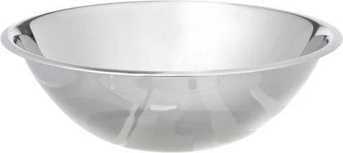 ExcelSteel Tazón mezclador de acero inoxidable de 6 cuartos