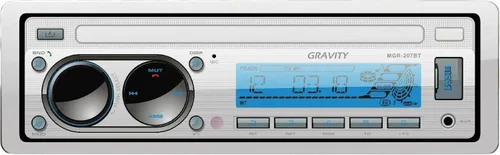 Miniatura 2 de Gravity MGR-207BT 200W A2DP True Marine Stereo AM FM Radio Media Player Receptor con Bluetooth para barco, ATV, RV, coche, motocicleta