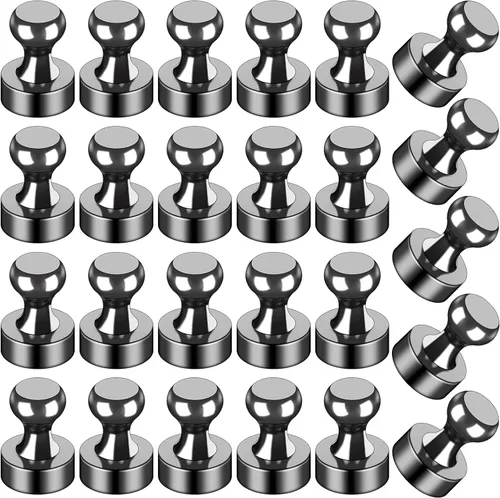 Miniatura 16 de LOVIMAG Imanes para nevera, 16 unidades, pizarra blanca para refrigerador, pequeño imán fuerte, accesorios de cocina, juego de casillero decorativo
