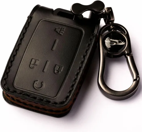 Funda para llavero de coche, carcasa protectora de llaves suave con protección completa Compatible con Chevrolet Silverado Colorado GMC Canyon