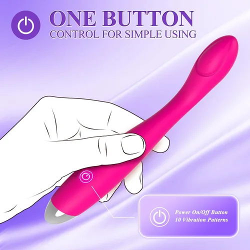 Miniatura 7 de Juguetes sexuales vibradores para mujeres con 10 modos de vibración, estimulador de punto G, vibrador femenino con silicona de grado médico e