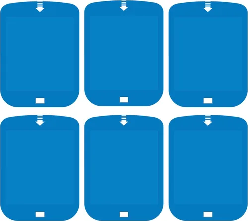 Paquete de 6 Cartuchos de Repuesto Compatibles con Raid Plug-in Blue Light, Tarjetas de Pegamento de Repuesto para Stem Blue Light Enchufe de Pared