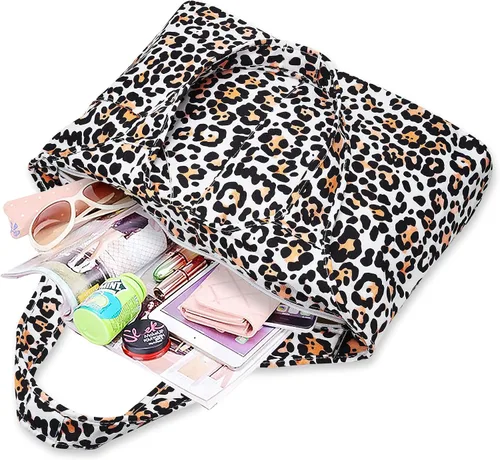 Miniatura 5 de ZOOEASS - Bolso grande de hombro para mujer, impermeable, multifunción, de nailon, para viaje