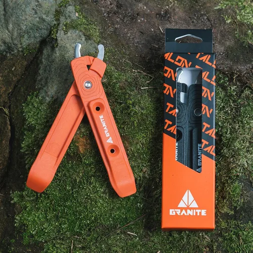 Miniatura 7 de Granite Talon BIke - Palancas de neumáticos con función de alicates de cadena de bicicleta, herramientas de extracción de cadena de bicicleta, kit