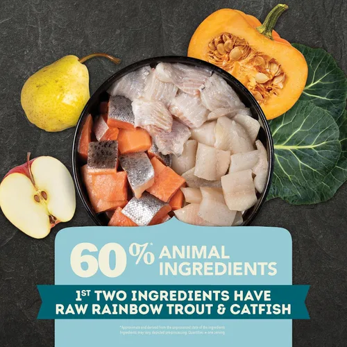 Miniatura 4 de ACANA Alimento seco sin granos para perros Receta de pescado de agua dulce Bolsa de 25 libras