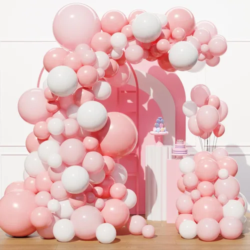 Miniatura 9 de Kit de arco de globos azules y plateados, 129 globos azul marino metálico de diferentes tamaños para decoraciones de fiestas de cumpleaños
