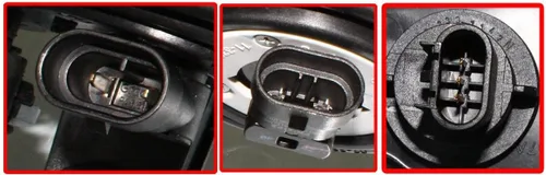 Miniatura 6 de Garage-Pro Faro delantero compatible con Dodge Avenger Sedan 2008-2014 compuesto con juego de bombillas lado del conductor y del pasajero