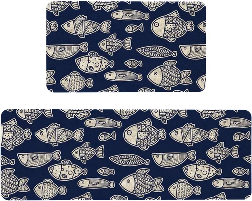 Miniatura 27 de Mloabuc® Tapete decorativo de flores, tapetes de cocina de arpillera de arpillera para mujer, accesorios de cocina para exteriores, 17 x 30 pulgadas