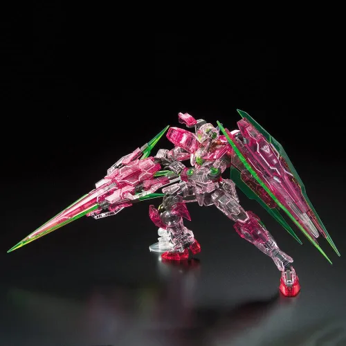 Miniatura 3 de Bandai RG 1/144 00 Quan[T] Full Saber Trans-Am Kit de modelo transparente