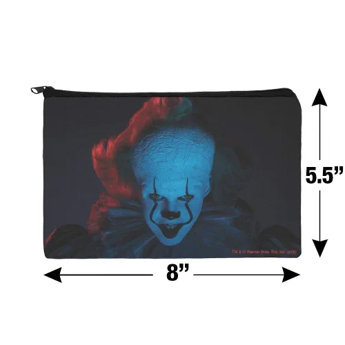 Miniatura 4 de GRAPHICS & MORE IT: Capítulo 2 Bolsa organizadora de cosméticos de maquillaje Pennywise azul
