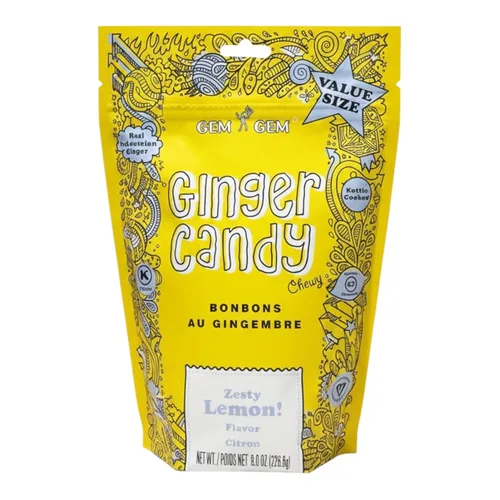 Miniatura 6 de Gem Gem Ginger Candy - Dulces de jengibre para masticar